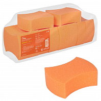 Губка поролоновая "Восьмерка" (18*14*6см) набор 10 шт.