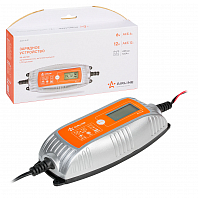Зарядное устройство 4А 6В/12В, интеллектуальное, LCD дисп., электронное