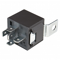 Реле 5 контактов 12V 20/30A (с кронштейном, с резистором) универсальное