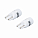 Лампa светодиододная T10 (W5W) PLUS, 6000K (Белый), 12/24В, 0.7Вт, 1LED, Биполярная airline AEAR316 