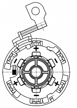 Узел щеточный стартера для автомобоилей Nissan X-Trail T32 (14-)/Qashqai J11 (13-) 1.6dCi