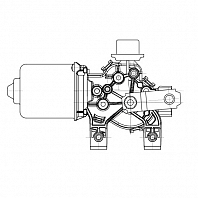 Моторедуктор стеклоочистителя для автомобилей Changan UNI-K (23-) (перед.)