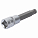 Головка торцевая 1/2&quot; DR с вставкой SPLINE M12 длиной 100мм airline AT-BS-68 625462 39611 121712