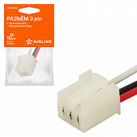 Разъём 3 pin с проводами для прикуривателя Лада