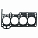 Прокладка ГБЦ для а/м Toyota Vitz (99-)/Platz (00-)Yaris (99-) 1.0i [1SZ-FE]