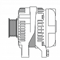 Генератор для автомобилей Lexus RX (03-) 3.3i/Toyota Camry V30 (01-) 3.0i 100A