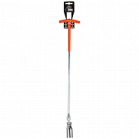 Ключ свечной Т-образный с карданом 21x500мм с резиновым фиксатором