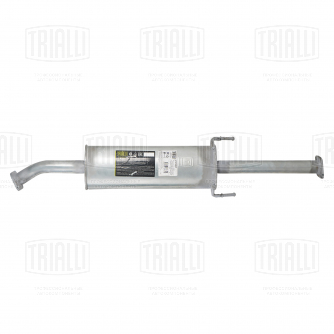 Глушитель для автомобилей Kia Carens (06-) 1.6/2.0 дополнительный (резонатор) (алюминизированная сталь) trialli EAM 0811 28650-1D500 28650-1D650