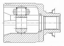 ШРУС внутренний правый для автомобилей Honda Civic (05-) 1.8i MT