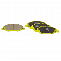 Колодки тормозные дисковые передние (керамические) для автомобилей Лада Vesta NG (22-) / Nissan Tiida (04-) / Nissan Note (06-)