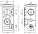 Клапан расширительный кондиционера (ТРВ) для автомобилей Kia Rio (05-)/Kia Sorento II (09-)