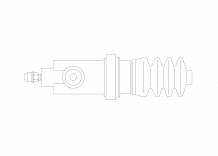 Цилиндр сцепления для автомобилей VW Transporter T3 (79-) рабочий