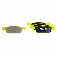 Колодки тормозные дисковые передние (керамические) для автомобилей Лада XRay (15-) / Logan II (13-) 155x49мм