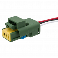 Разъём 3 pin с проводами для датчика заднего хода Лада Vesta, X-Ray, Renault Logan, Duster