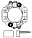 Узел щеточный стартера для автомобилей Toyota Land Cruiser Prado J120 (02-) 4.0i