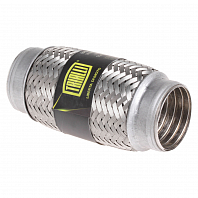 Виброкомпенсатор выхлопной трубы (Гофра) 50x150 InterLock (нержавеющая сталь)