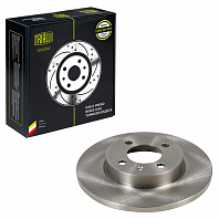Диск тормозной для автомобилей Chery Amulet (03-) / VW Golf III (91-) передний d=256