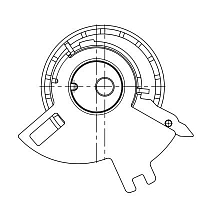 Ролик ГРМ для автомобилей Peugeot Traveller (16-)/Citroen SpaceTourer (16-) 2.0d (натяжной)