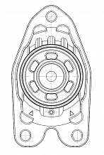 Опора амортизатора для автомобилей BMW 3 F3x (11-)/X1 F48 (15-)/1 F20/F21 (11-) (задняя)