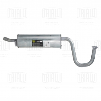 Глушитель для автомобилей ГАЗ 31105 (дв. Chrysler) основной (алюминизированная сталь) trialli EMM 0396 31101201008 3110-0-1201008-0