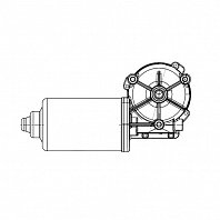 Моторедуктор стеклоочистителя для автомобилей Sitrak C7H/Howo T5G (14-) (до 2022 г.в.)