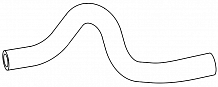 Патрубок отоп. для а/м Kia Optima (15-) 2.4i [G4KJ] подвод. (EPDM,1шт.)
