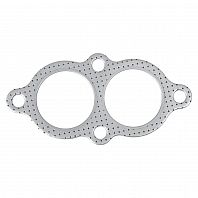 Прокладка приёмной трубы для а/м ГАЗ 3110/3302 с дв. ЗМЗ-406 (перфометал.)