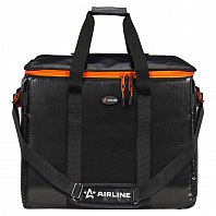 Сумка-холодильник (термосумка) "BIG SIZE", 80 л, 50*41*40 см, вертикальная, черная