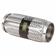 Виброкомпенсатор выхлопной трубы (Гофра) 70x200 InterLock (нержавеющая сталь)