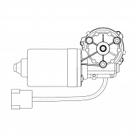 Моторедуктор стеклоочистителя для автомобилей Mercedes-Benz Sprinter (96-)/VAG LT (96-)  (передний)