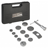Приспособление для утапливания поршней тормозного цилиндра, набор 13пр., кейс