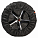Чехлы для колес, размер R 13-17&quot;, без ручек, спанбонд, комплект 4 шт., цвет черный airline AO-WC-13 