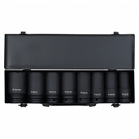 Набор головок ударных 3/4" 8пр. (19-41мм) металл.кейс