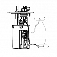 Модуль топл. насоса для автомобилей Chevrolet Aveo T200 (03-) 1.2i