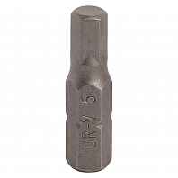 Бита вставка 1/4" HEX 5мм, 25мм