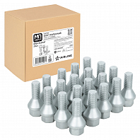 Болт колесный M12x1,5x22x47, конус, ключ 17, дакромет, 20 шт для а/м Suzuki/Opel/Fiat
