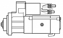 Стартер для автомобилей Sitrak C7H/Howo T5G с дв. MC07 5кВт