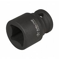 Головка ударная торцевая 1/2"DR четырехгранная 17 мм L=40 мм
