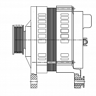 Генератор для автомобилей Foton Auman (12-) с дв. Cummins ISG12E5 110A