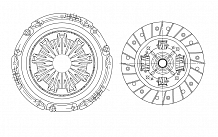 Комплект сцепления для автомобилей Renault Laguna II (01-) 1.8i, 2.0i без муфты