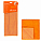 Салфетка из микрофибры и коралловой ткани оранжевая (35*40 см) airline AB-A-04 