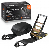 Ремень крепления груза усиленный PRO с храповиком 15 т, 12 м