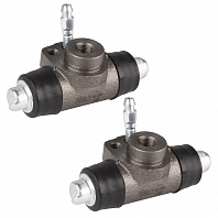 Комплект цилиндров тормозных для автомобилей VW Polo (94-) / Golf III (91-) задний левый / правый d=17.5мм (чугун)