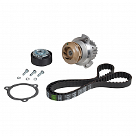 Ремкомплект ГРМ с водяным насосом для автомобиля ВАЗ 2190 Гранта