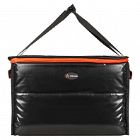 Сумка-холодильник (термосумка) "BIG SIZE", 55 л, 43*43*30 см,горизонтальная, черная