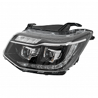 Фара для автомобилей ГАЗ Газель NN (21-)/Соболь NN (22-) левая (светодиодная)