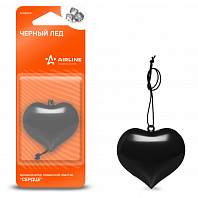 Ароматизатор подвесной "Сердце" Черный лед