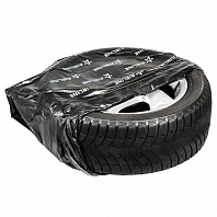 Мешки для колес R12-22 PRO, 4 шт в пакете, 115x115 см,  ПНД повыш.прочн. 25 мкм, черн.