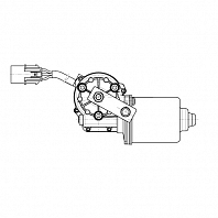 Моторедуктор стеклоочистителя для автомобилей Hyundai Sonata (Tagaz) (01-) (перед.,без кронштейна)