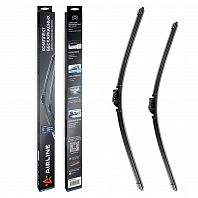 Щетки стеклоочистителя комплект 600/480мм (24"/19") бескаркасные с креплением "Side Pin 22 мм", 2 штуки МП-серия